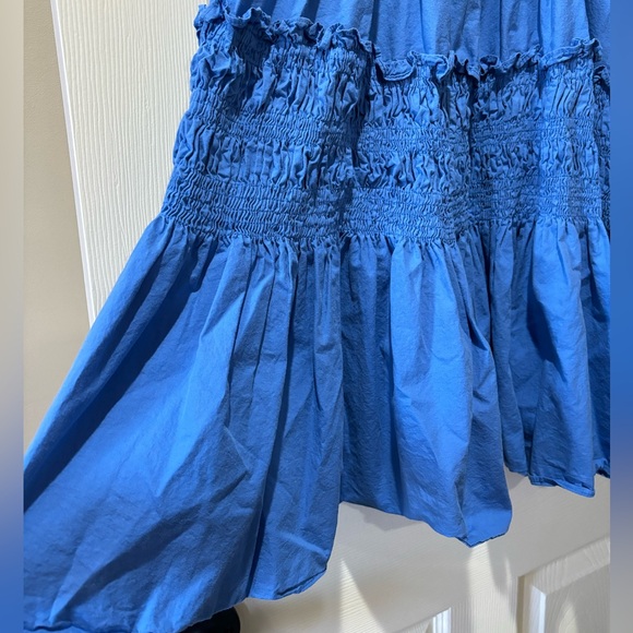 Pinch Blue Ruffle Mini Dress - Picture 5 of 8